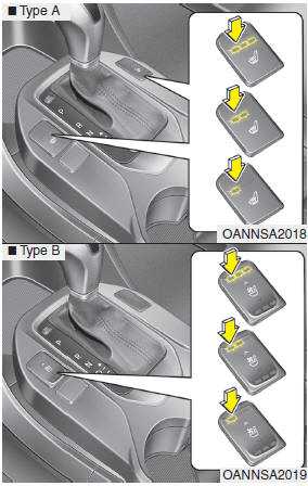 Hyundai Santa Fe: Front seat adjustment - Power. The seat warmer is provided to warm the front seats during cold weather.