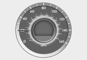 Hyundai Santa Fe: Gauges. Type B